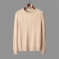 New Men's Round Neck Loose Sweater