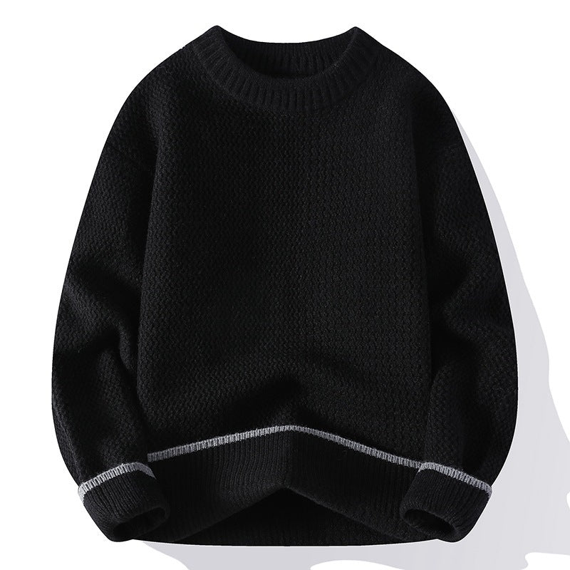Knitwear Autumn And Winter Round Neck Casual Trend Men's Sweater