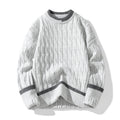 Fake Two Pieces Sweaters Men's Autumn And Winter New Bottoming Sweater