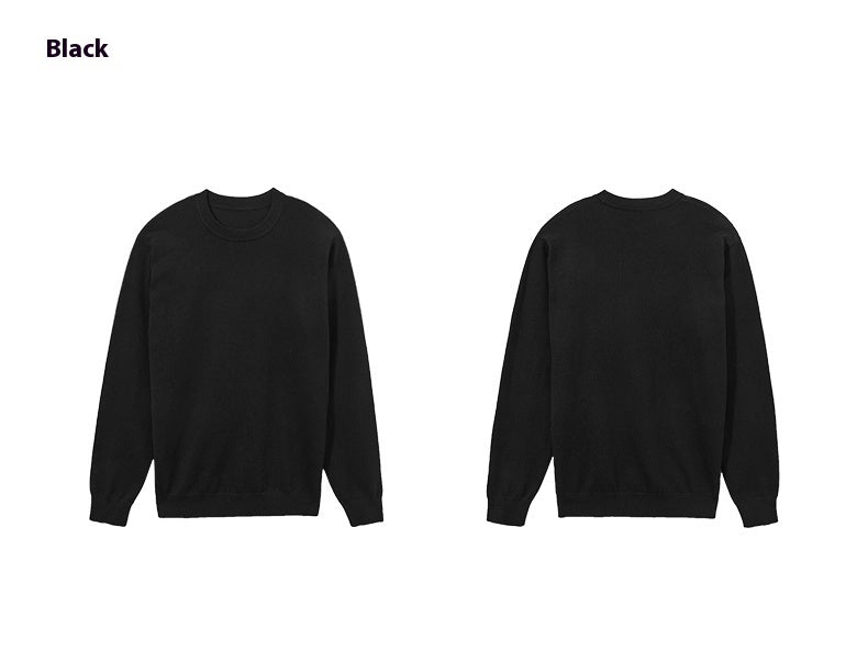 Men's Round Neck Sweater Loose Sweater